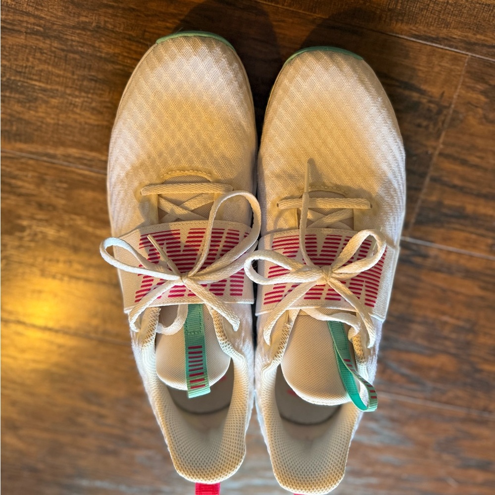 Nike Renew In-Season TR 10 (White / Pink / Green) women’s size 10 - Picture 3 of 7